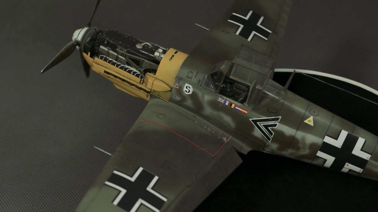CyberHobby Messerschmitt Bf109 E4 1/32 [after build review]