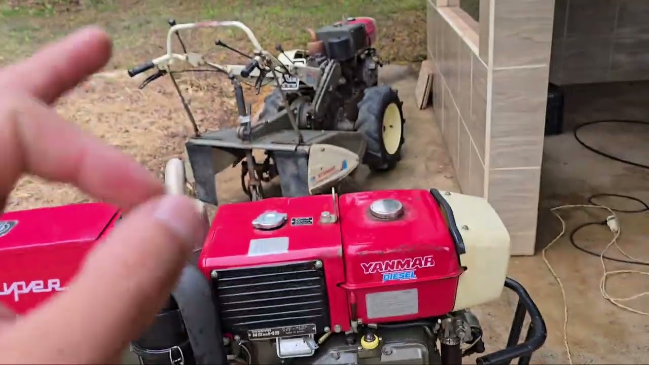 Micro Trator Yanmar TC12 ou TC14 ? 