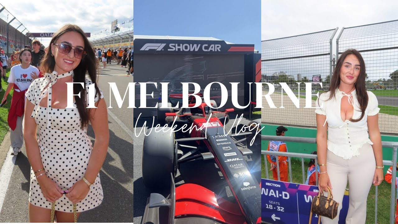 A weekend at the F1 in Melbourne🏎️🏁🏆