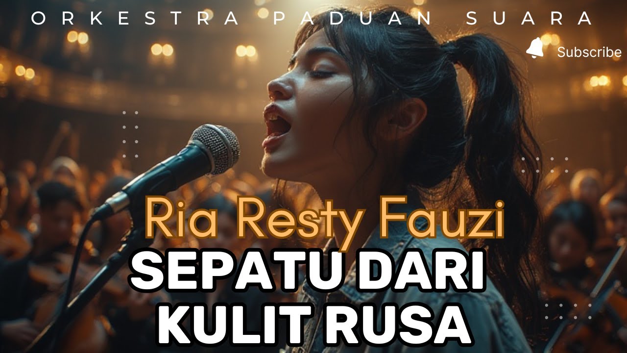 Sepatu Dari Kulit Rusa - Ria Resty Fauzy (Cover versi ORKESTRA PADUAN SUARA) jadi MEGAH & SYAHDU