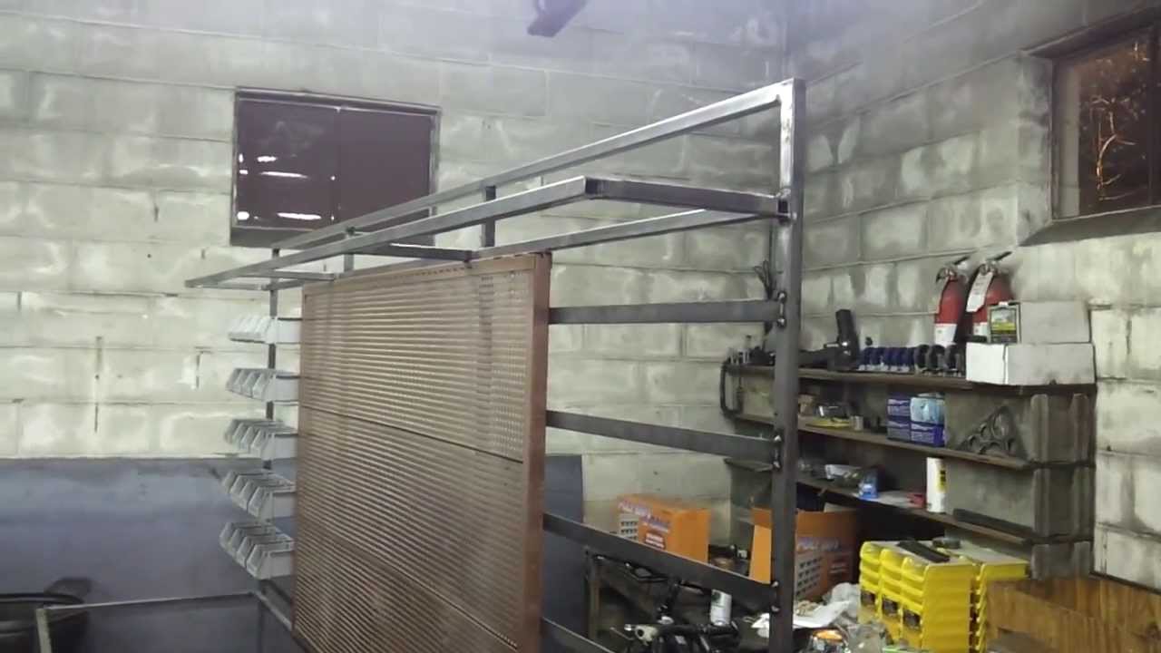 Custom Metal Work Bench/Shop Storage - Part 4