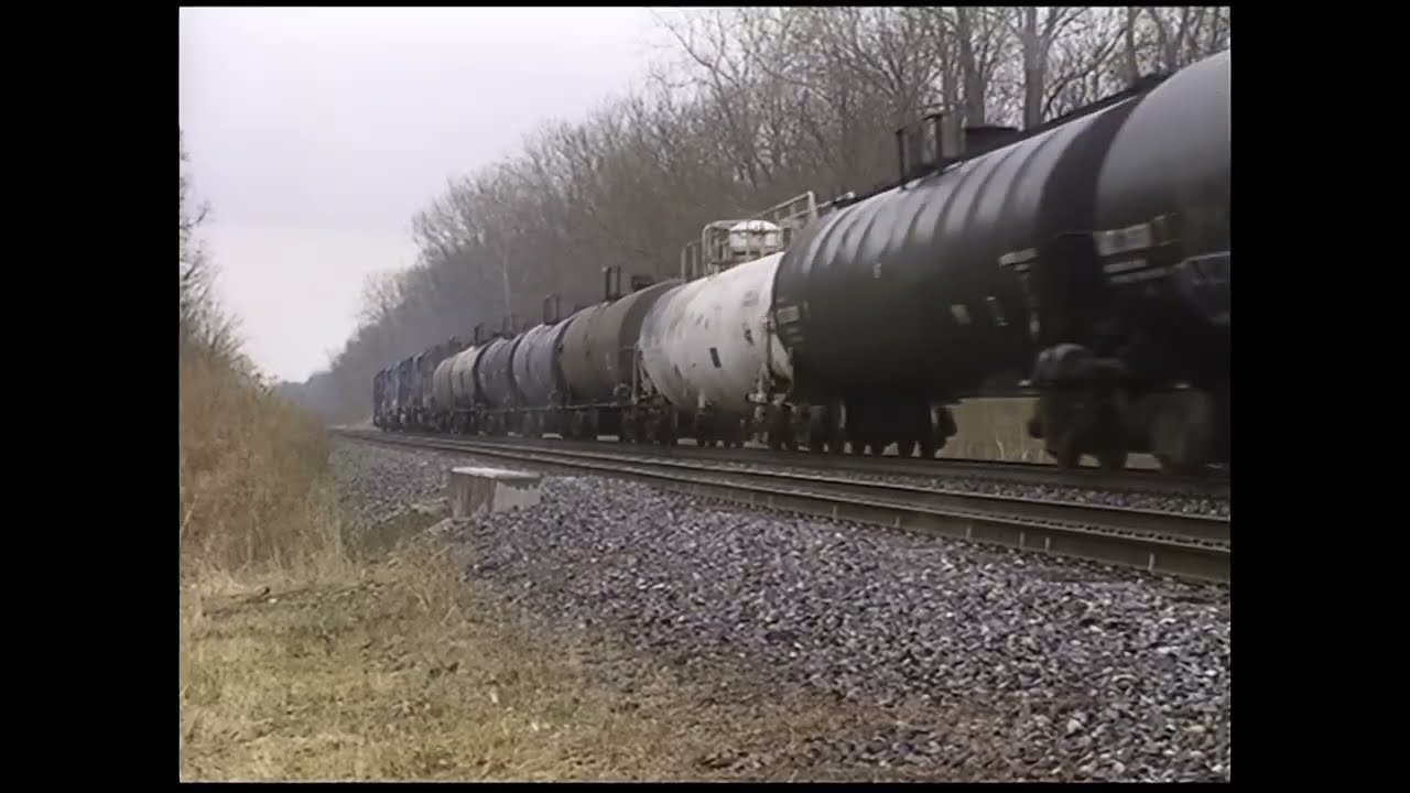 Conrail St. Louis Line West of Terre Haute (March 1996)