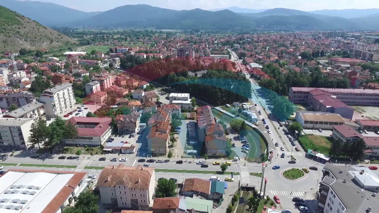 Pamje nga qyteti i Kërçovës