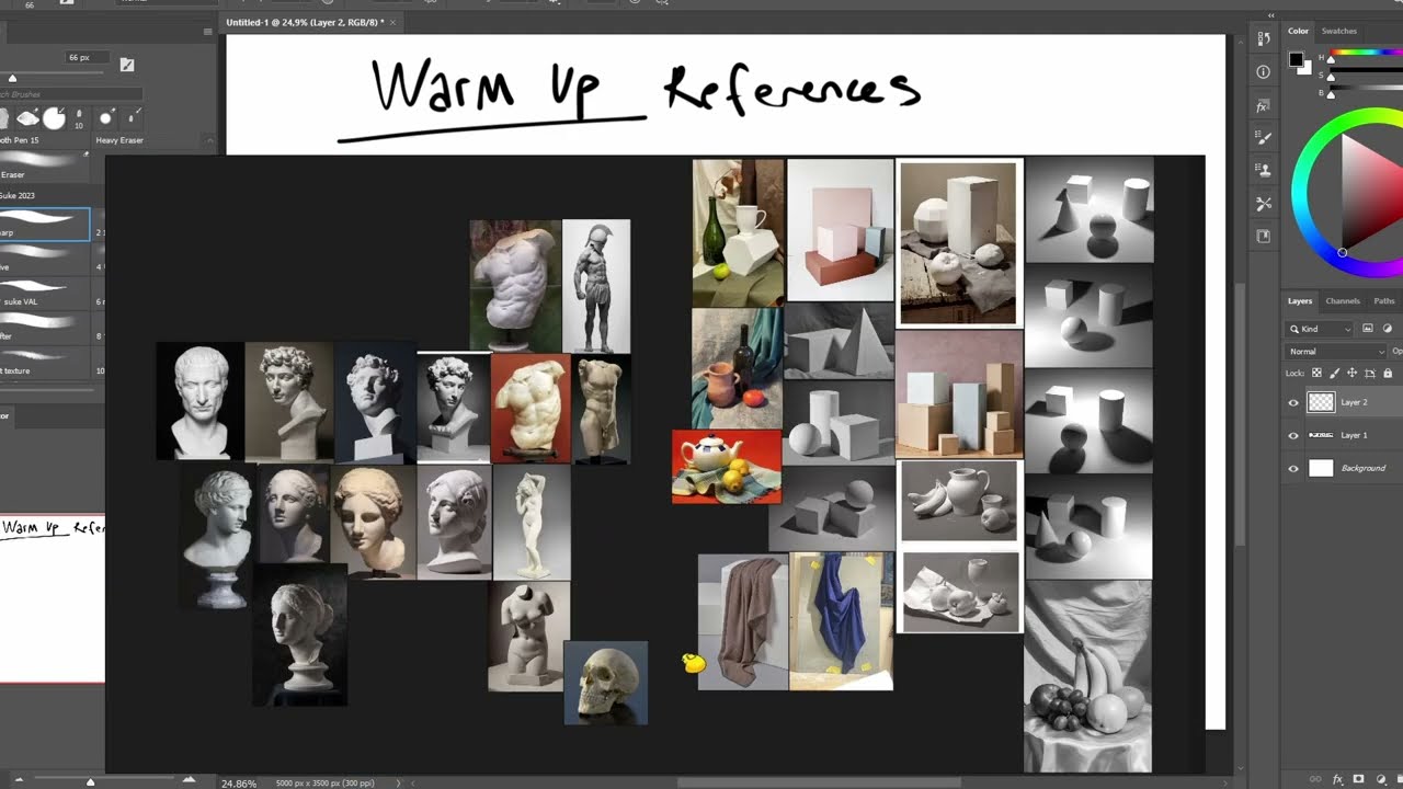 Learning Digital Art from Basics DAY 1