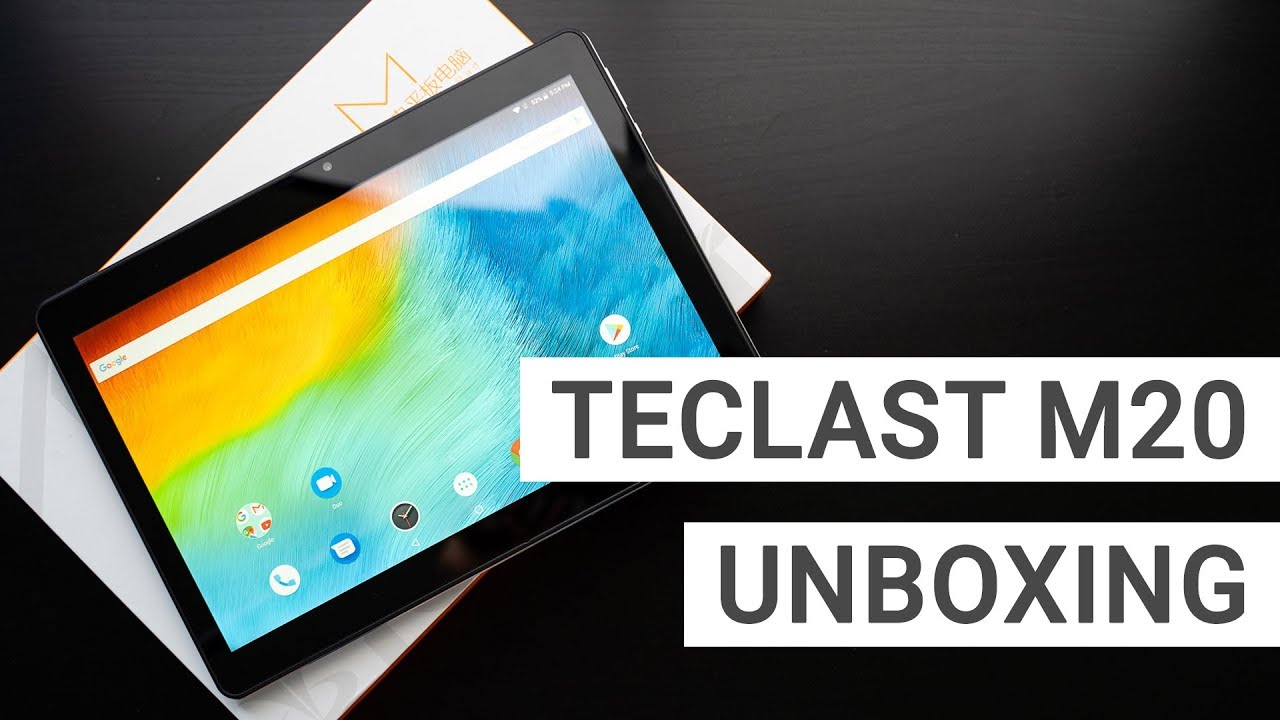 Teclast M20 Unboxing & Hands On: Inexpensive 4G Tablet From China