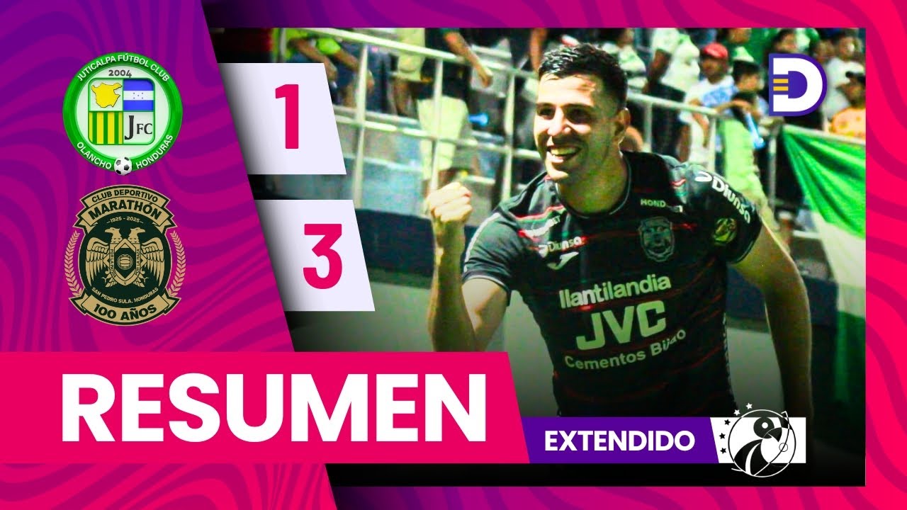 Juticalpa FC 1 - 3 Marath&oacute;n | Jornada 13 | Liga Nacional - Apertura 2025 - 2026