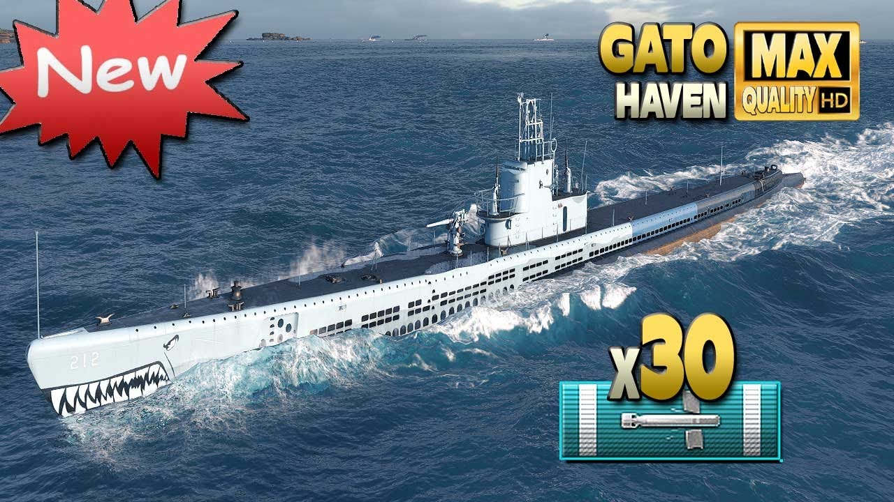 подводная лодка Gato: новая американская подводная лодка - World of Warships