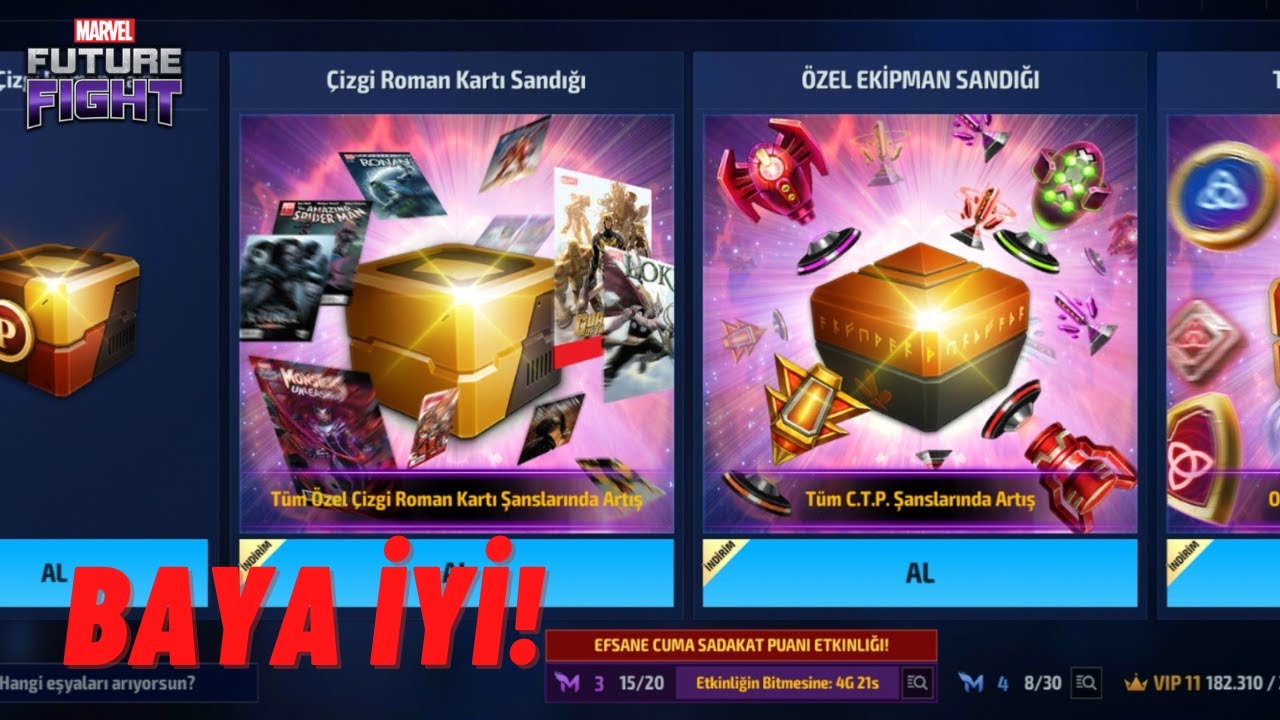 +19000 Kristal Harcadım! - Ctp Dükkanı Açıcam! | Marvel Future Fight