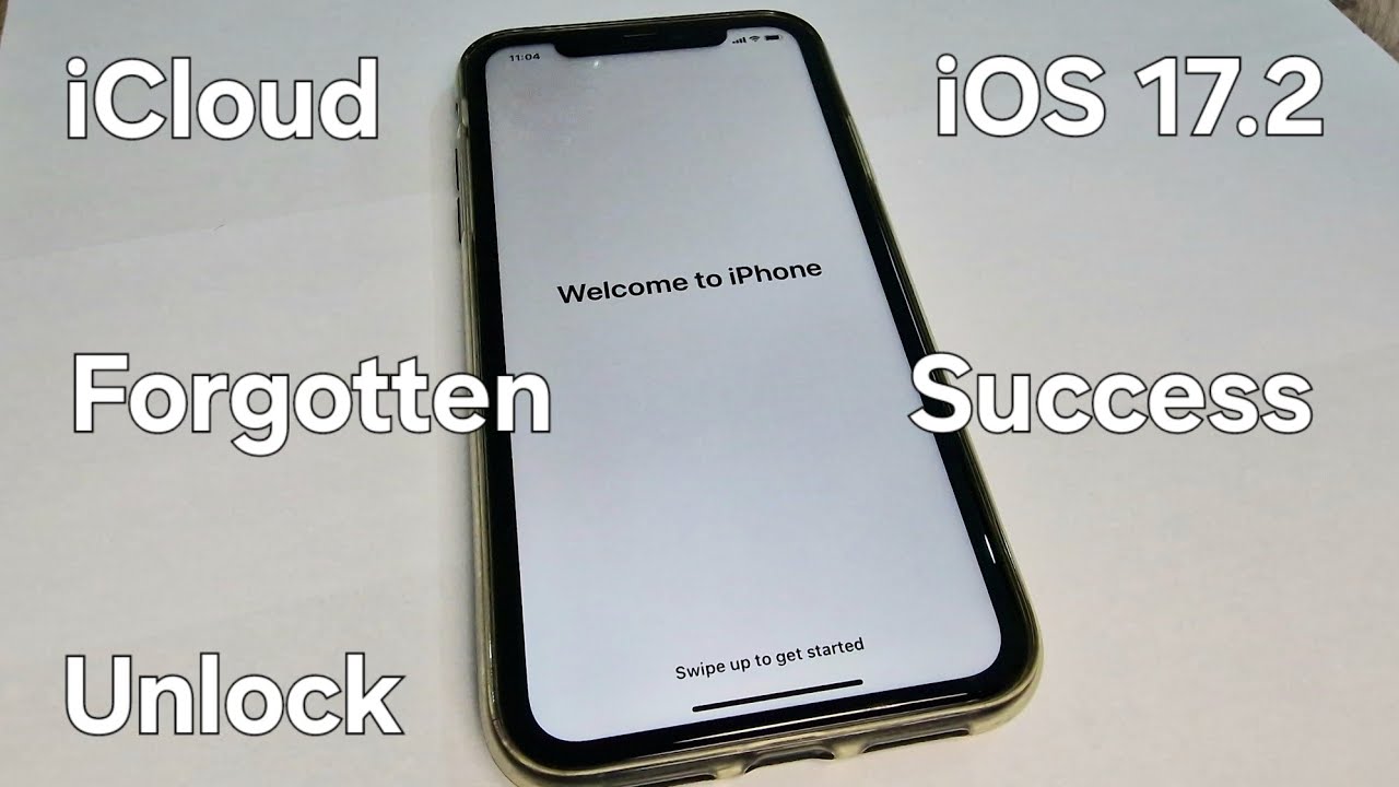 iOS 17.2 iCloud Unlock Any iPhone with Forgotten Apple ID and Password Locked to Owner Remove
