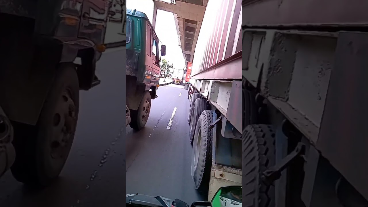 &ldquo;This Road Is Surrounded by Containers&rdquo;#shorts