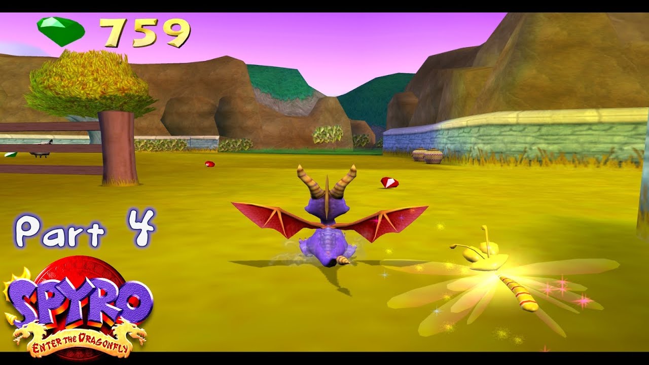Let's Play Spyro: Enter the Dragonfly - Part 4: Tank Target Hunter Time!