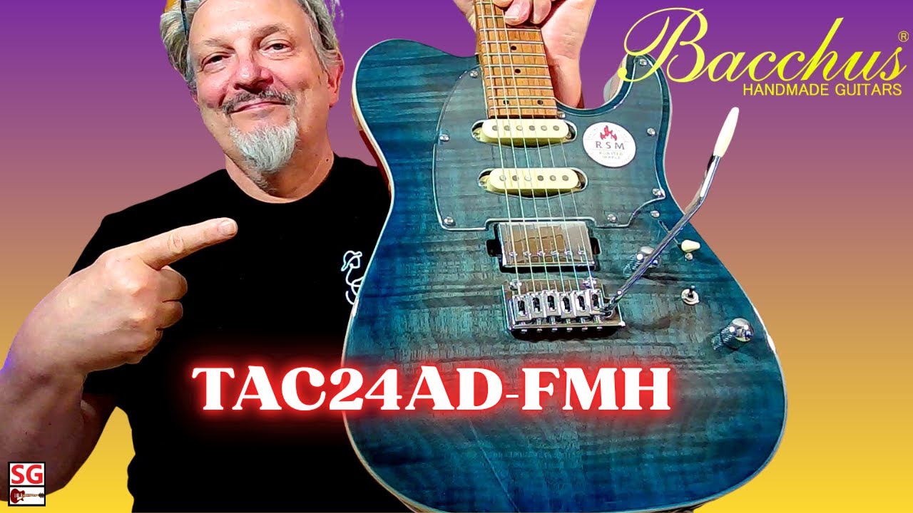 BACCHUS TAC24AD-FMH ANDRE DINUTH SIGNATURE | UNA SUPER TELECASTER ALLA PORTATA DI TUTTI !