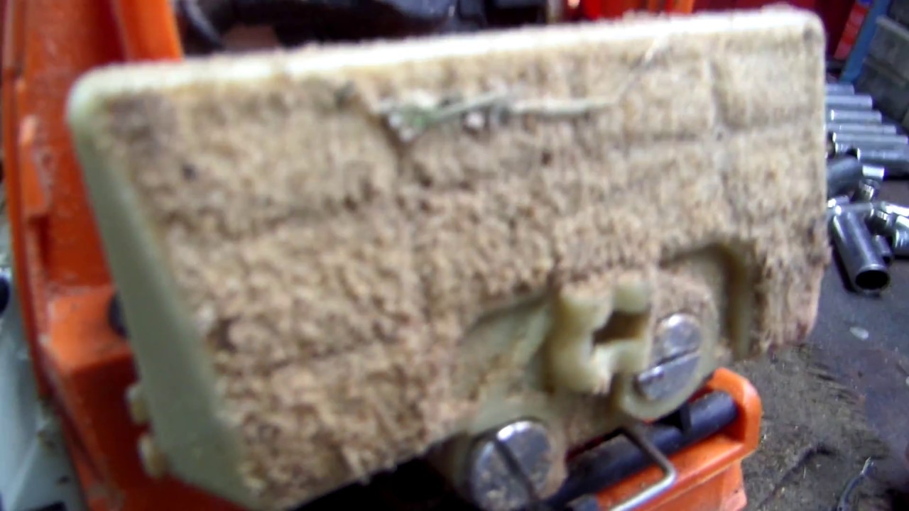How To Install A Air Filter On A Stihl MS290 Chainsaw