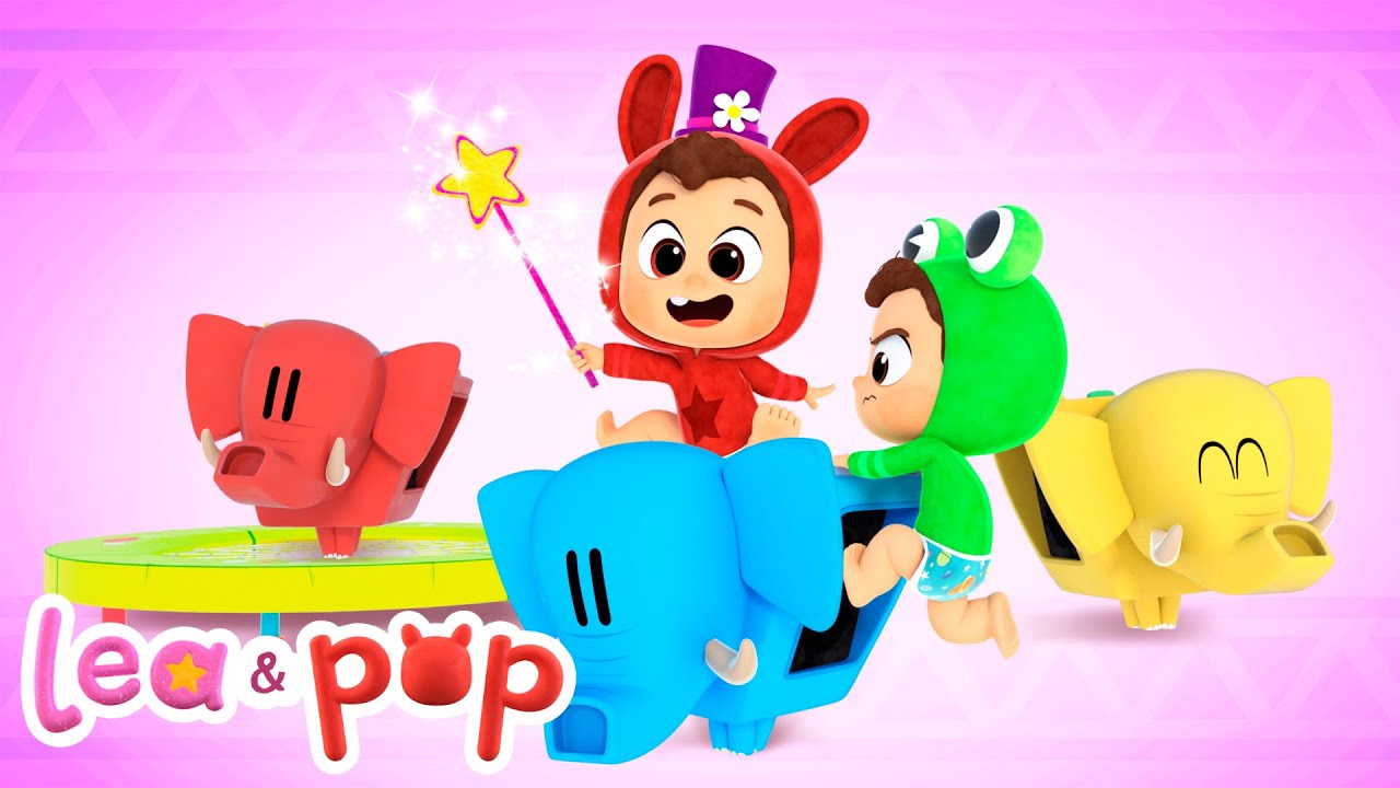 Pop’s Elephant circus - Lea & Pop educational videos