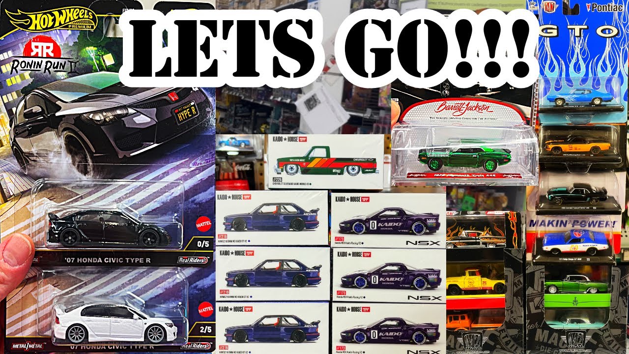 I FOUND 0/5 HONDA HYPE R CHASE! GREENLIGHT CHASE NEW M2’s PEG HUNT WHATNOT MAILCALL KAIDO HOUSE HAUL