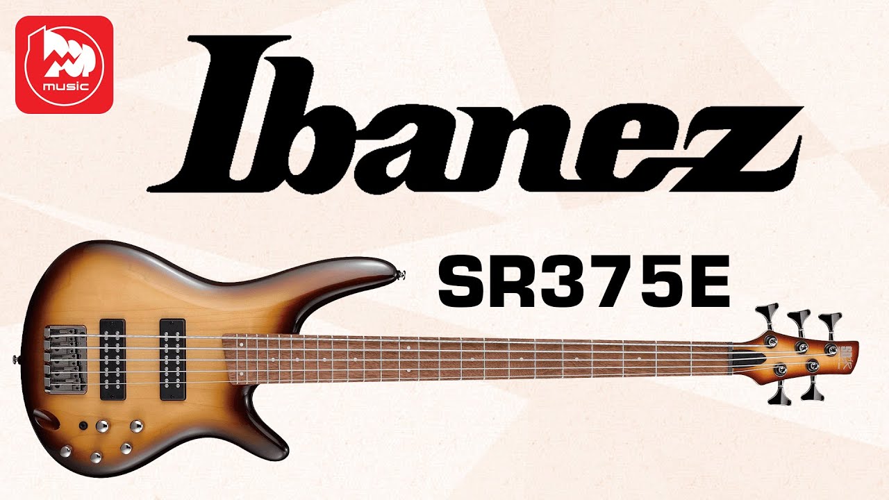 Бас-гитара IBANEZ SR375E (5 струн и хамбакеры)