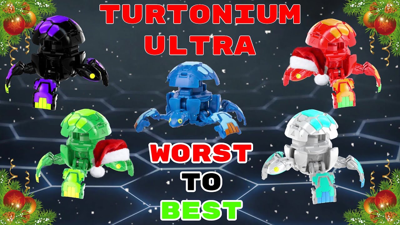 RANKING EACH TURTONIUM ULTRA FROM WORST TO BEST 🔴 Bakugan Battle Planet Top 5