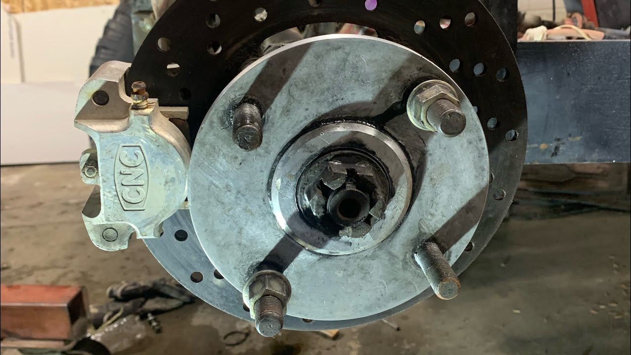 Installing disc brakes  on a vw dune buggy ￼