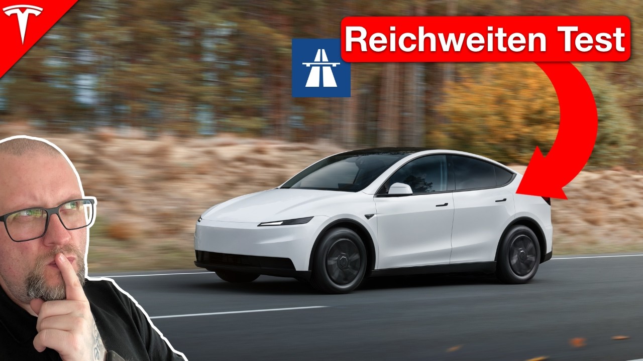 Reichweiten-Test im Winter: 300 km Autobahn mit dem Tesla Model Y Heckantrieb LR! ⚡️👀