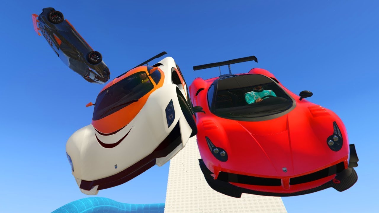 GTA V - HARD LACHEN OM EEN CRASH!