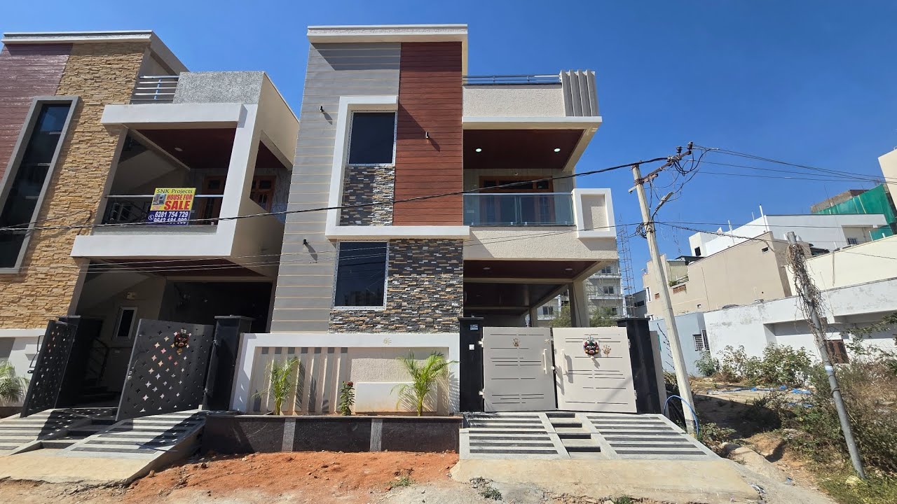 Brand New G+1 Independent House For Sale || East Facing || Hyderabad [ Ready To Occupy ]