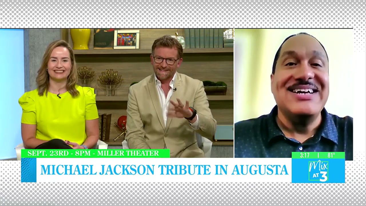 Darrin Ross talks INVINCIBLE A Glorious Tribute to Michael Jackson  NBC 12 Augusta GA   2023