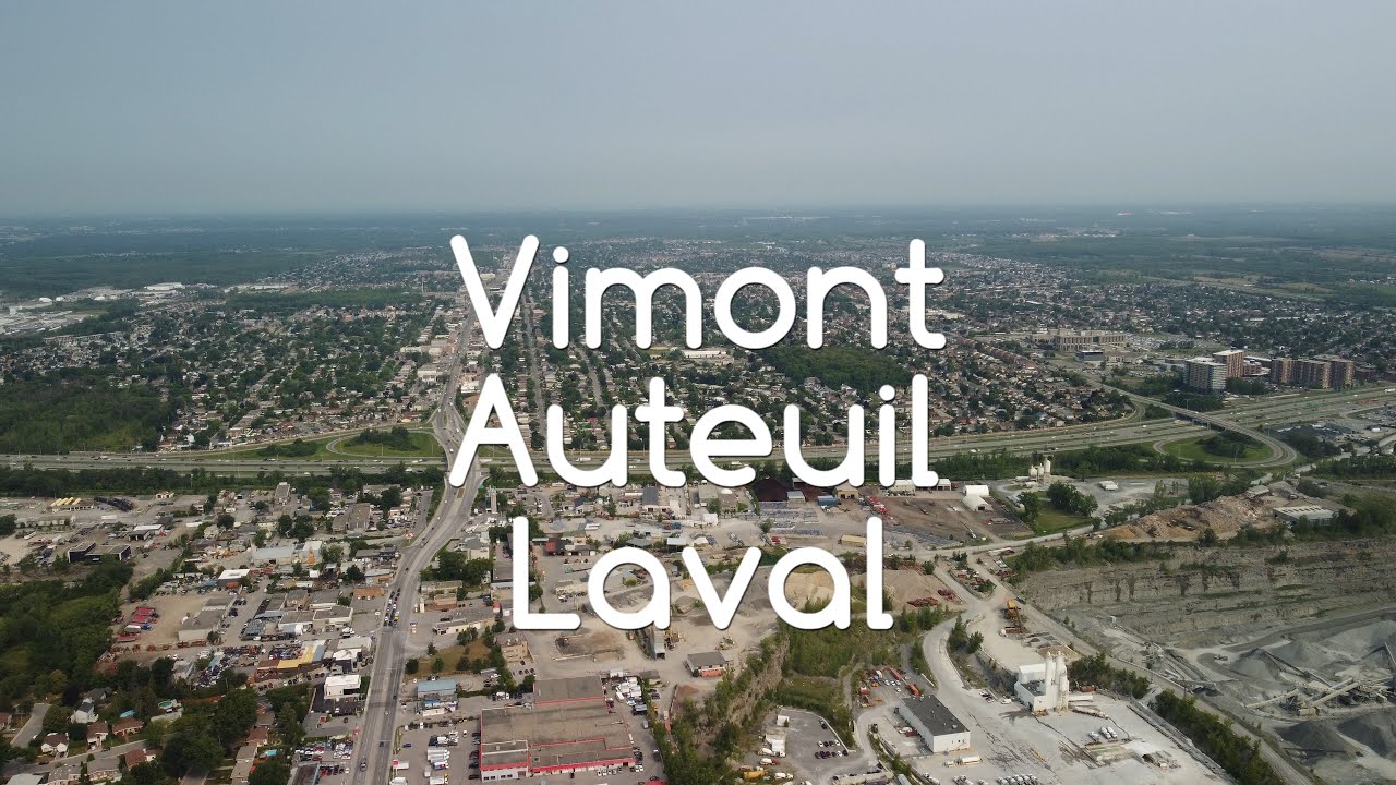 Vimont, Auteuil, Laval, Le Québec à Vol de Drone, Canada, 4K