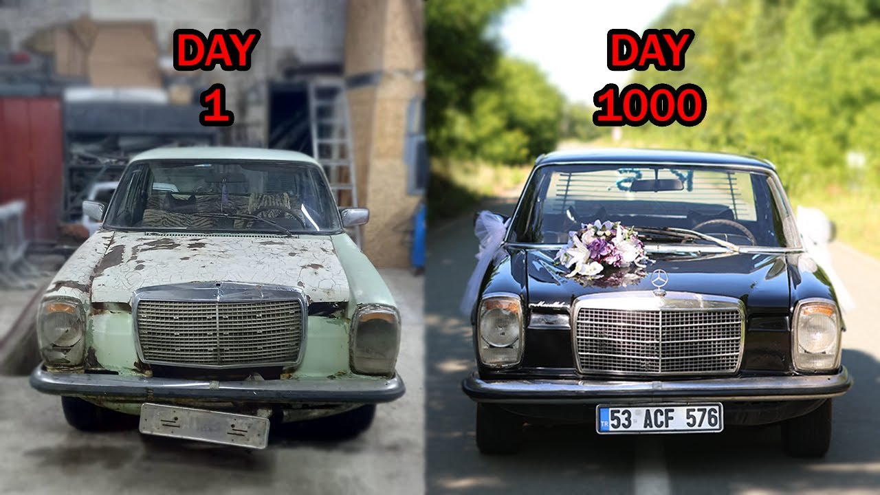 Mercedes W115 Полная реставрация (3 года)