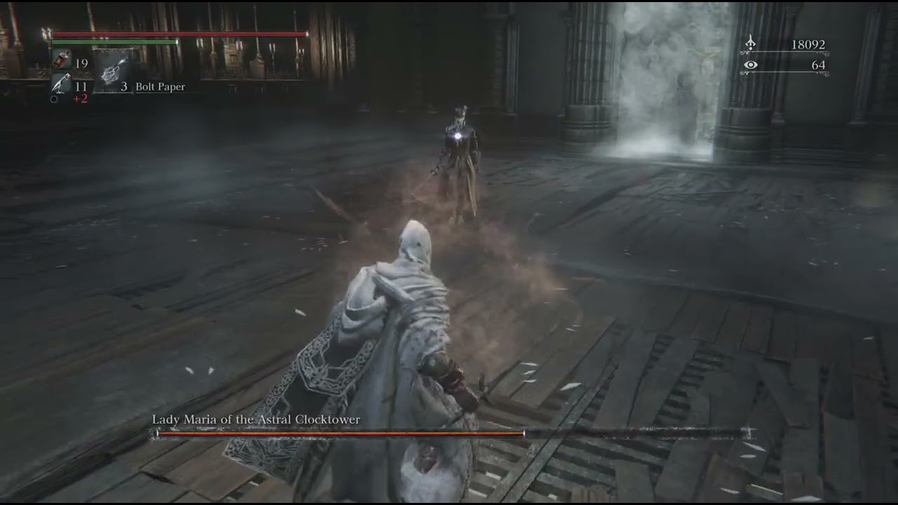 Bloodborne- Lady Maria Boss Fight