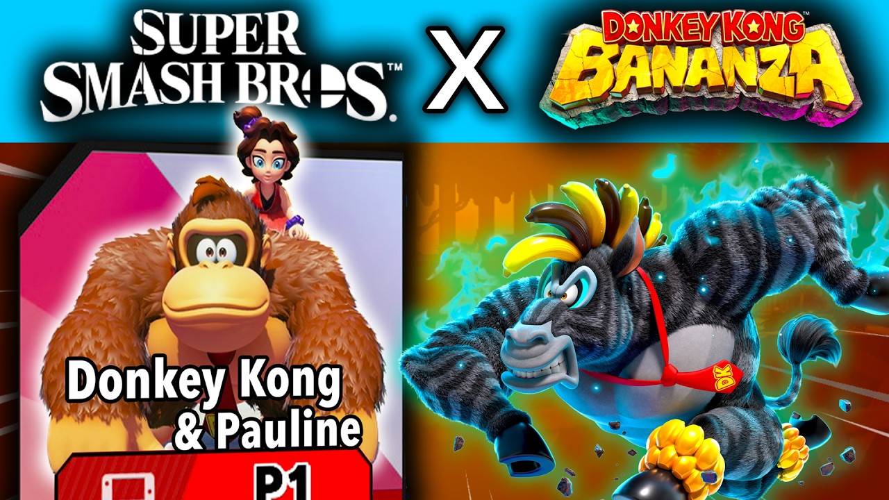 Donkey Kong's NEXT Smash Bros Moveset