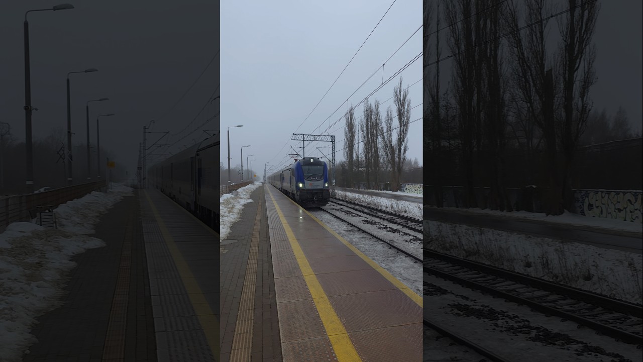 Pociąg IC 3828 - LUBOMIRSKI prowadzony przez  EU160-092