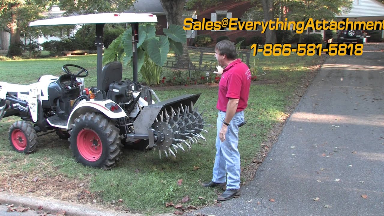 Everything Attachments Alternating Depth Aerator In Studio And In The Field