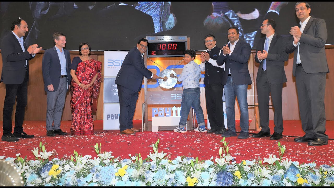 Listing Ceremony of One 97 Communications Limited on 18th Nov, 2021