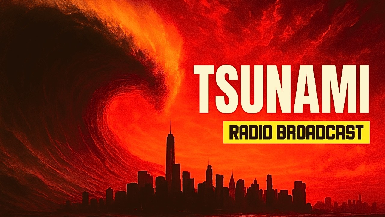 You Are Listening To The Radio as Megatsunamis Destroy 4 Continents at Once