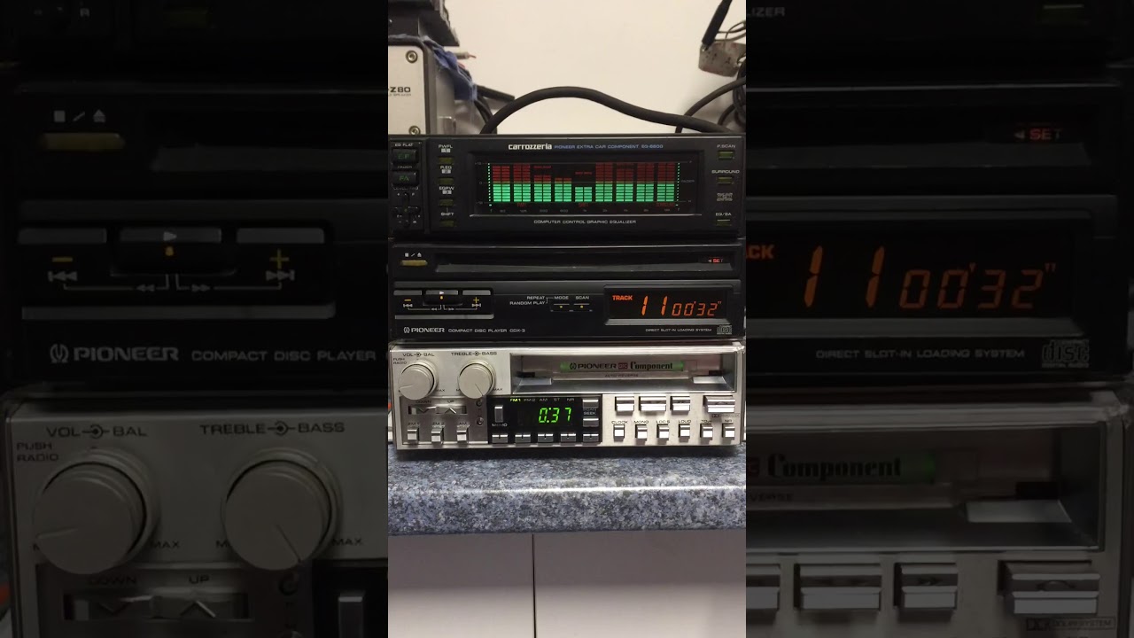 RACK PIONEER KEX-73 CDX-3 Carrozzeria EQ-6600