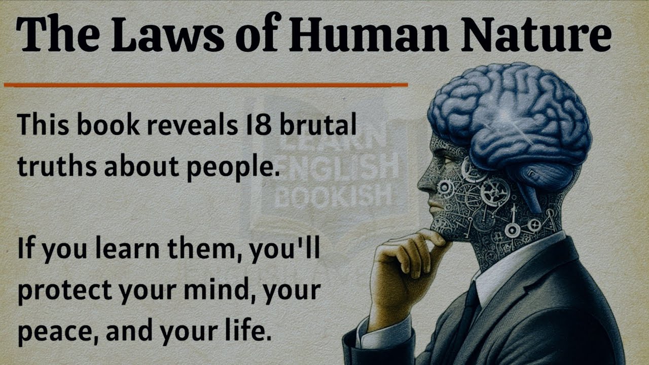 The Law Of Human Nature || Learn English Through Book Summary 📖 || Improve Your English Fluency ✅️