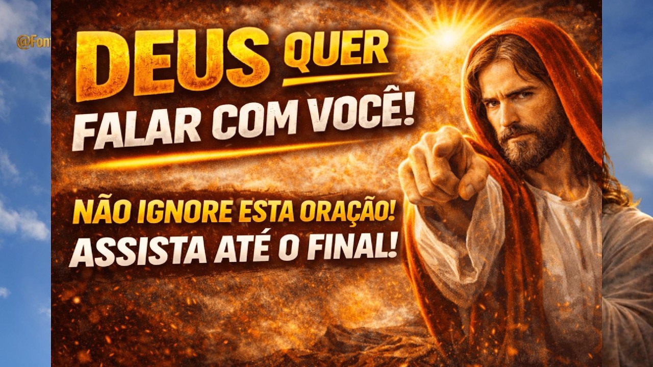 UM RECADO ESPECIAL PARA VOCÊ!
