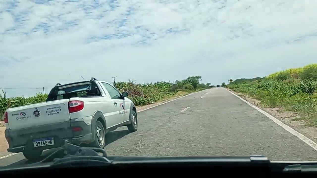 Divisa de Bahia e Pernambuco sentido casa nova Bahia 