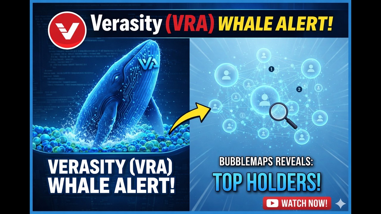 Verasity (VRA) Whale Alert: What Bubblemaps Reveals About the Top Holders!
