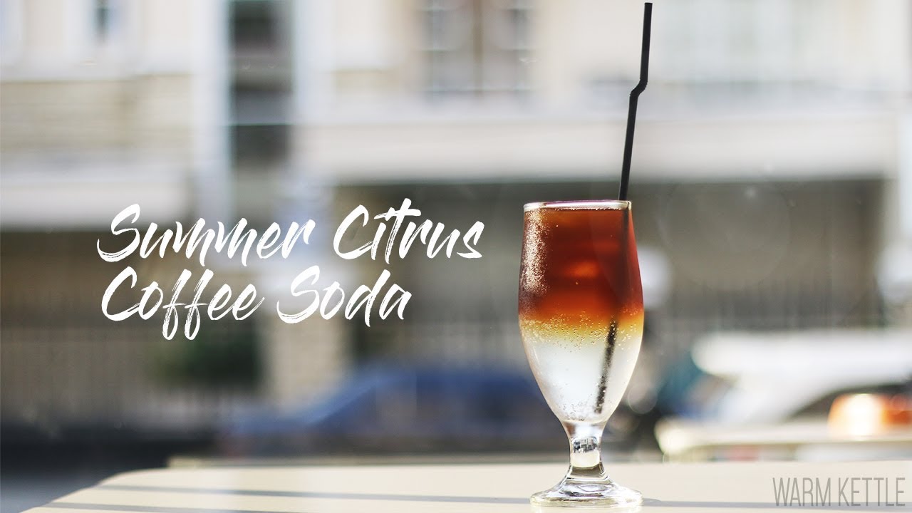 Summer Citrus Coffee Soda Recipe