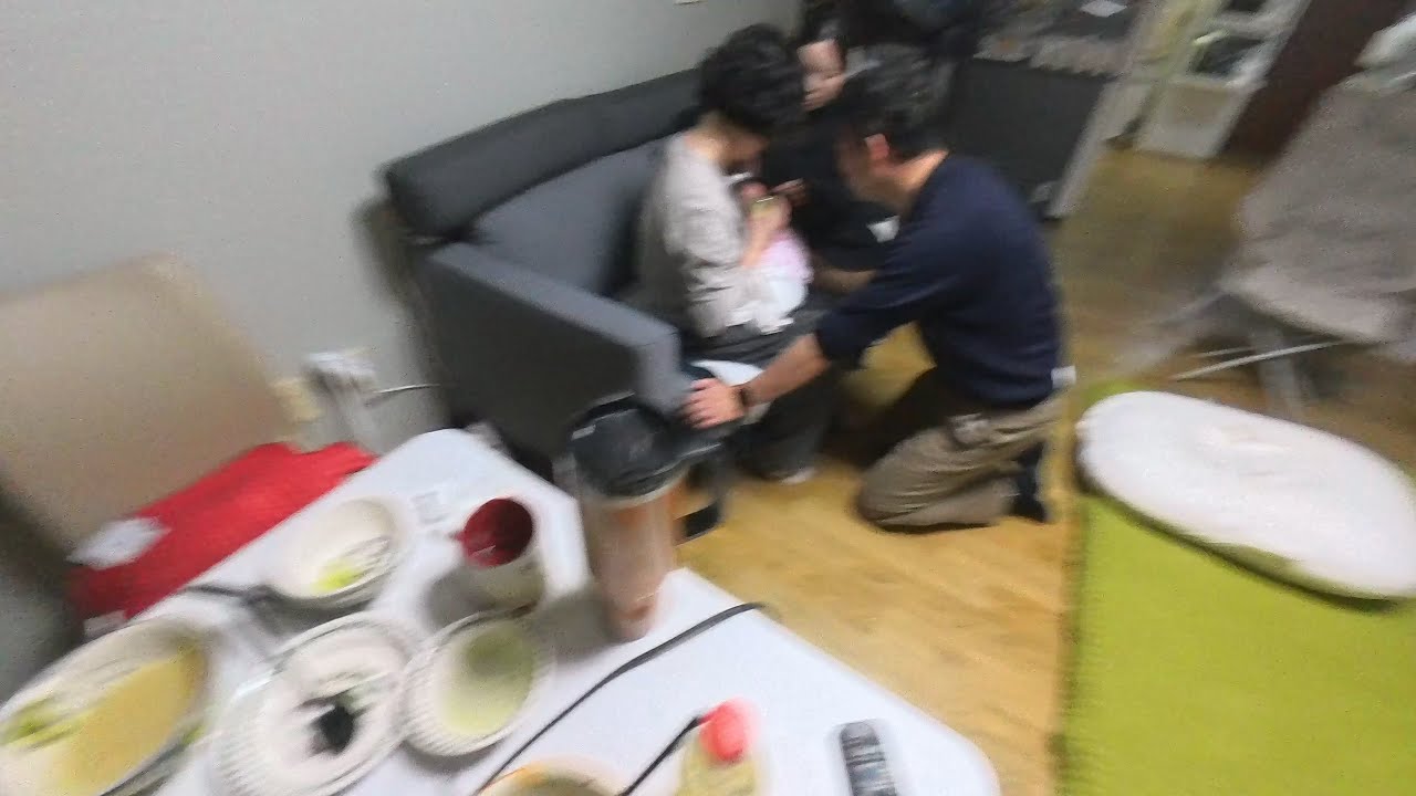 종민삼촌 은영이모 첫만남!