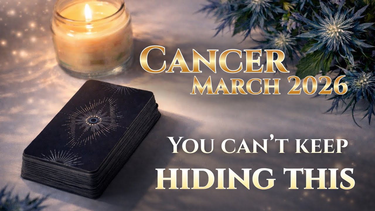 ✨ CANCER ♋ You Can’t Hide This Anymore — A Life Decision Changes Everything in March 2026 ✨