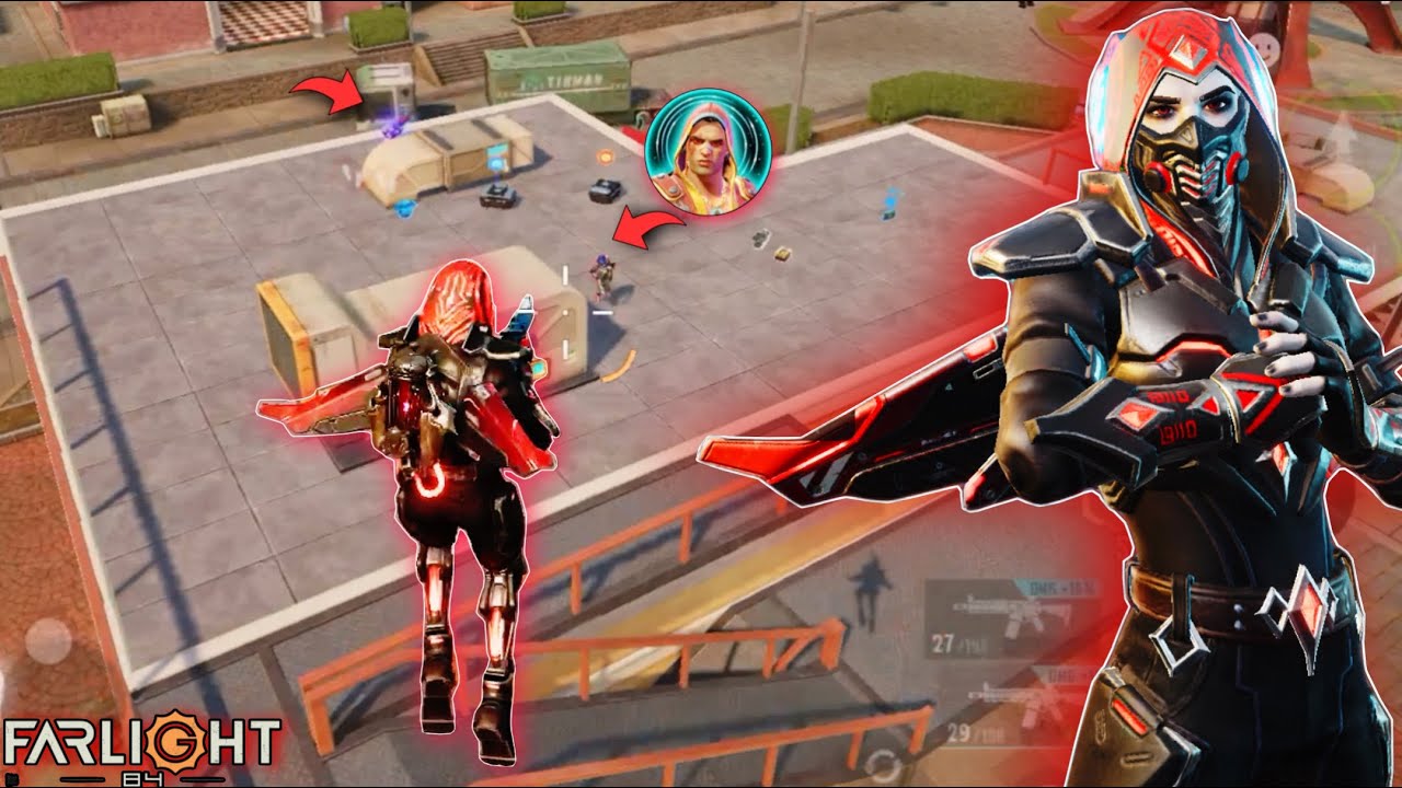 Accidentally i meet YouTube Zadoo in my match and then 😳| Solo vs Squads | Farlight 84
