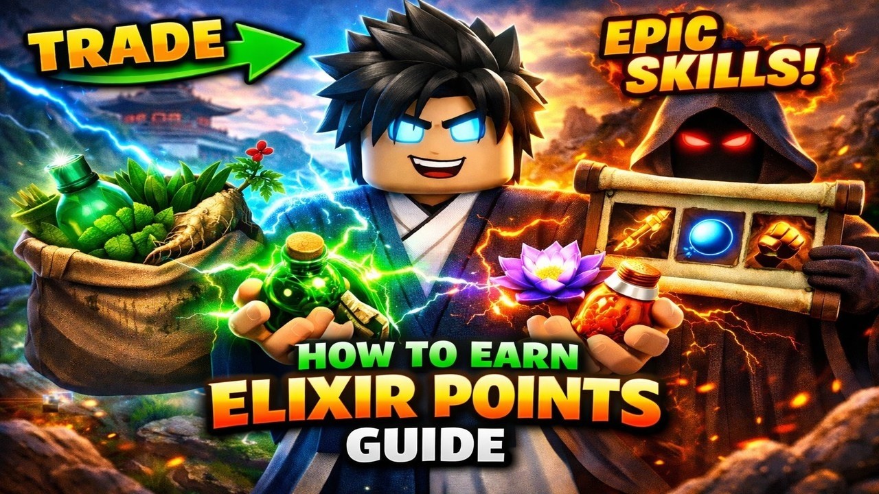 Roblox Cultivation: Mortal to Immortal (How to get elixir points for trading)!!