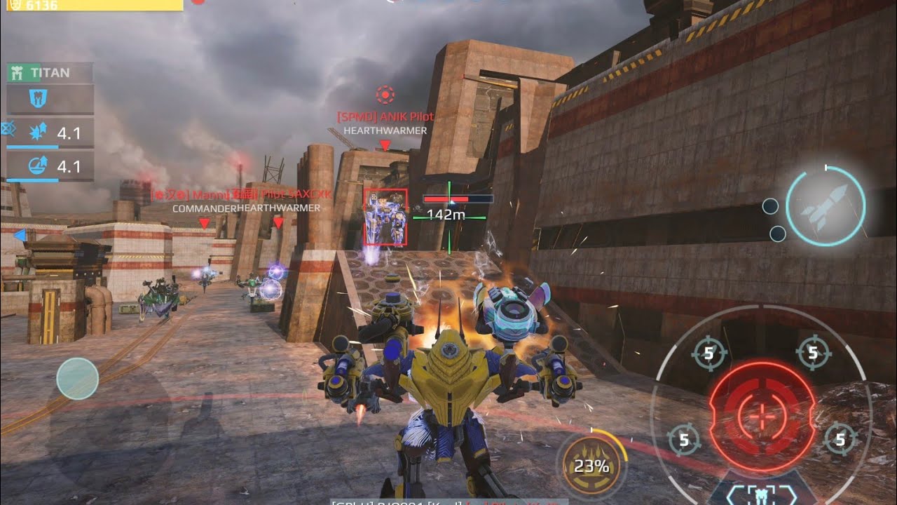 War Robot Factory Beacon Rush Gameplay, A Quick Game with Teth