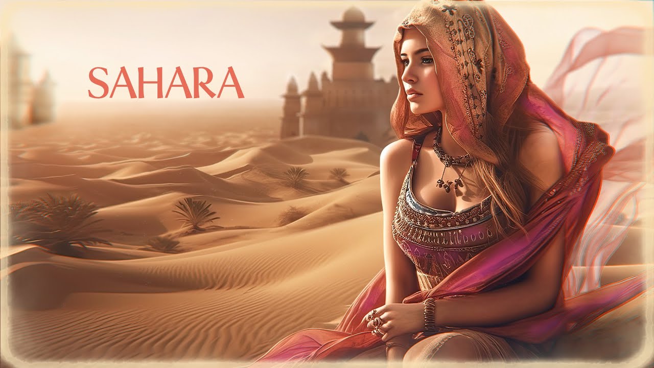 Relaxing Sahara Atmospheric Music - Arabian Desert Ambience Music with Female Vocals