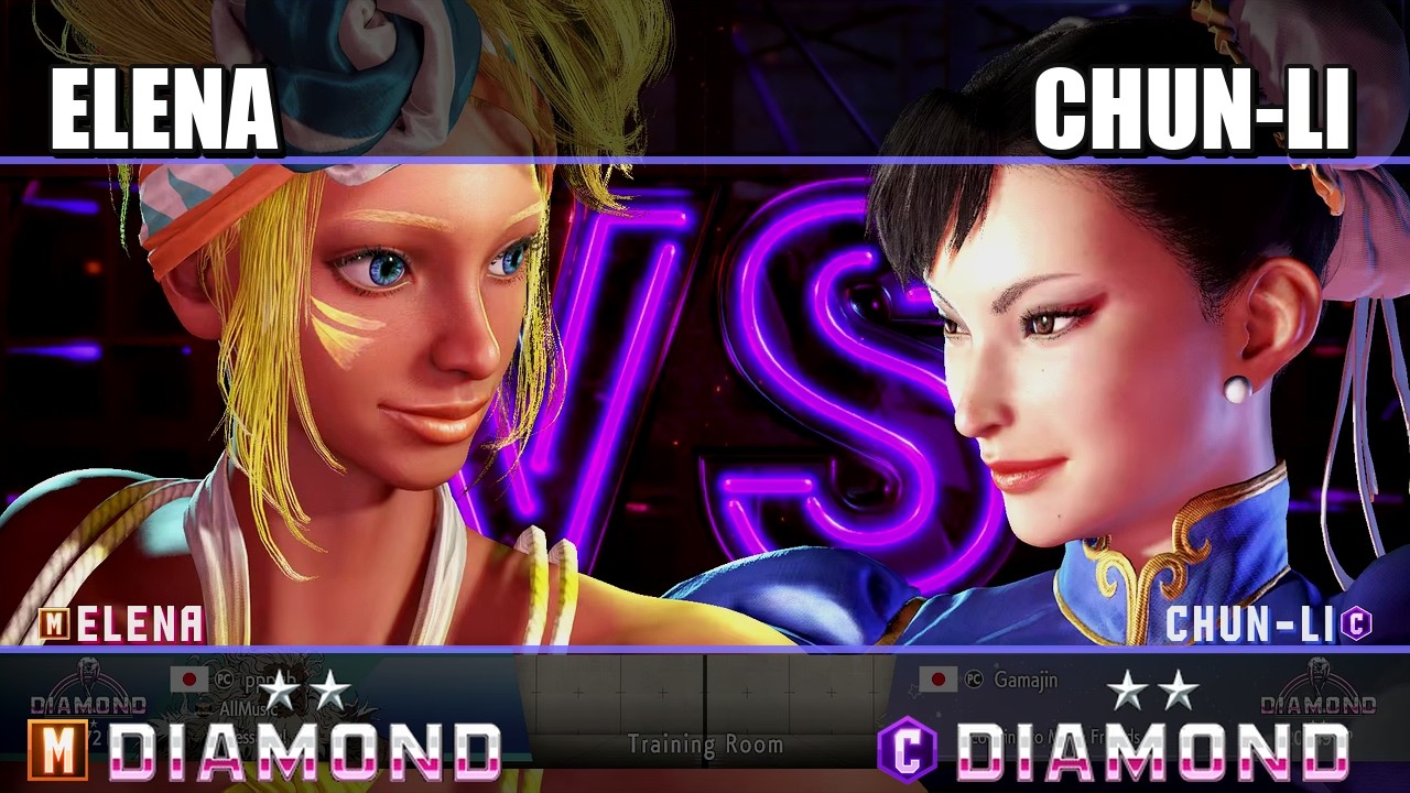SF6 (M) Elena vs (C) Chun-li 12Jan-2026 - Diamond Ranked Match