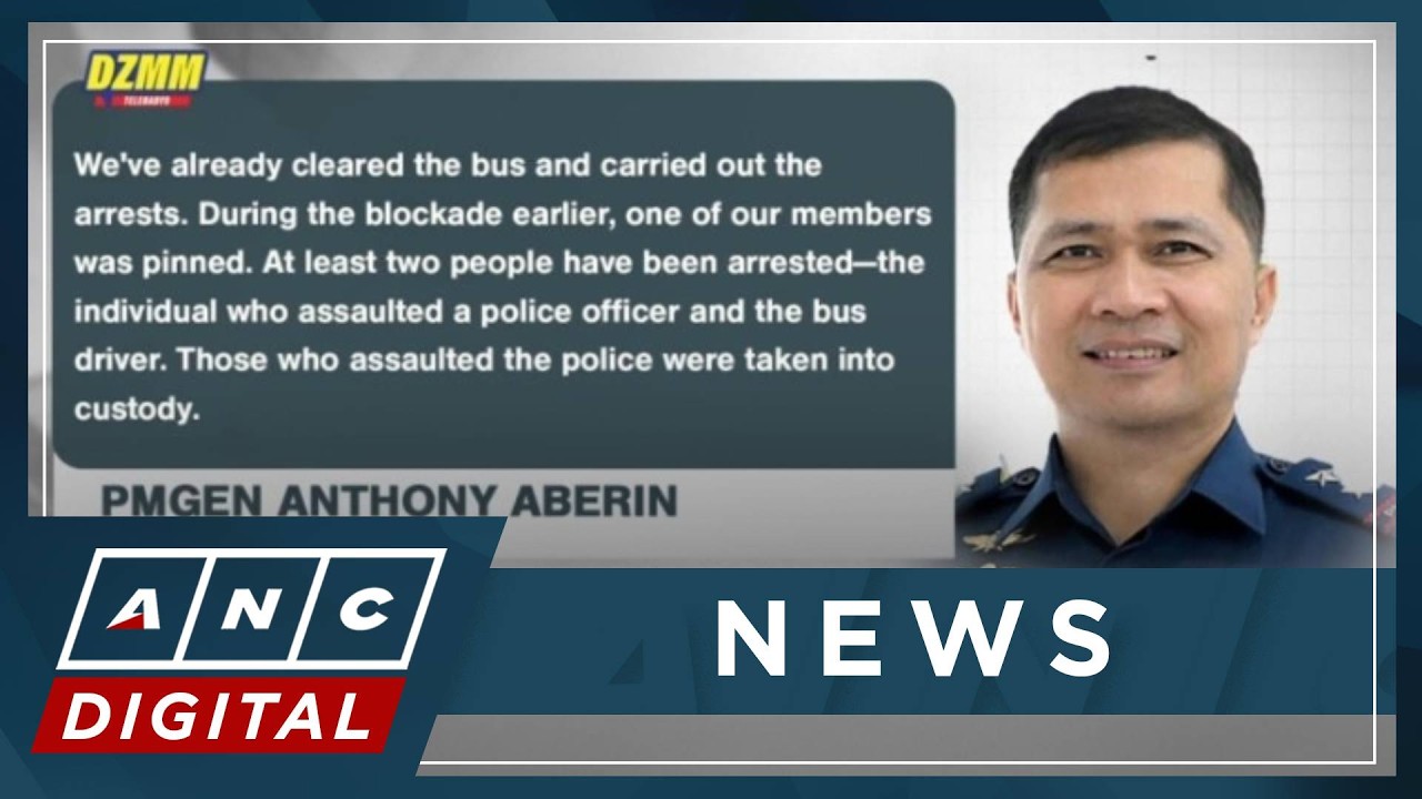 QCPD: At least two arrested during EDSA rally | ANC