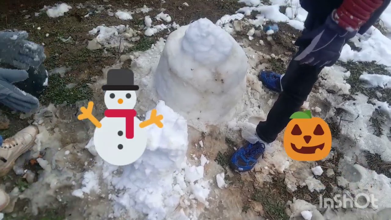 روتين الثلج #عيشوا معي أجواء الثلج في بيت الجبل البرودة الشديدة🥶أثرت على أولادي🩵