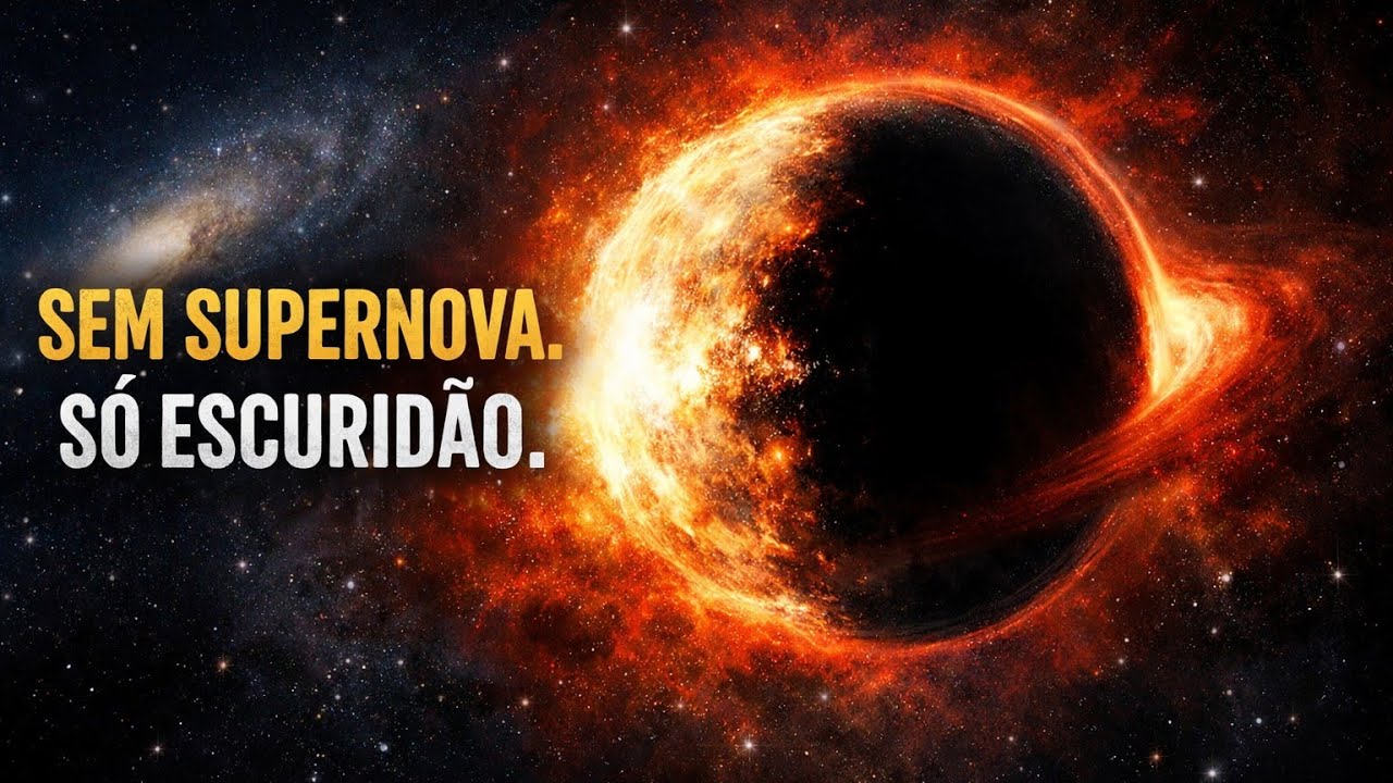 ESTRELA DESAPARECE EM ANDRÔMEDA E VIRA BURACO NEGRO — SEM EXPLOSÃO